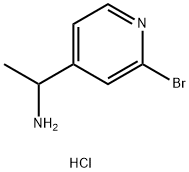 1-(2-bromopyridin-4-yl)ethanaminedihydrochloride Structure