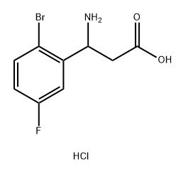 2703513-80-6 3-氨基-3-(2-溴-5-氟苯基)丙酸盐酸盐
