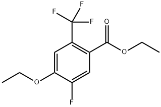 Ethyl 4-ethoxy-5-fluoro-2-(trifluoromethyl)benzoate|