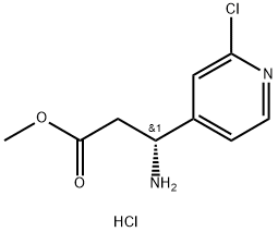 2703745-85-9 (R)-3-氨基-3-(2-氯吡啶-4-基)丙酸甲酯二盐酸盐