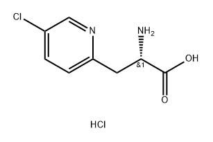 (S)-2-氨基-3-(5-氯吡啶-2-基)丙酸二盐酸盐,2703746-01-2,结构式