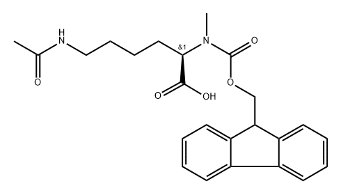 2703746-37-4 (R)-2-((((9H-芴-9-基)甲氧基)羰基)(甲基)氨基)-6-乙酰氨基己酸