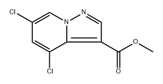 methyl 4,6-dichloroH-pyrazolo[1,5-a]pyridine-3-carboxylate,2703752-88-7,结构式