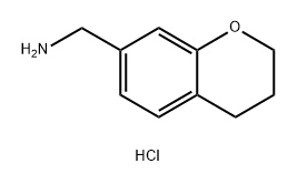 苯并二氢吡喃-7-基甲胺盐酸盐 结构式