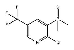 2-氯-3-(二甲基亚膦基)-5-(三氟甲基)吡啶,2703780-72-5,结构式