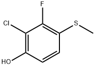 2-chloro-3-fluoro-4-(methylthio)phenol|