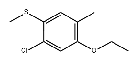 (2-Chloro-4-ethoxy-5-methylphenyl)(methyl)sulfane,2705764-69-6,结构式