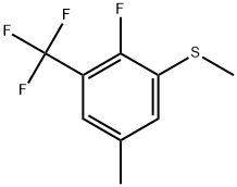 2-Fluoro-5-methyl-1-(methylthio)-3-(trifluoromethyl)benzene|