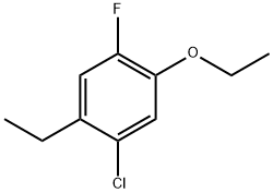 1-Chloro-5-ethoxy-2-ethyl-4-fluorobenzene Structure