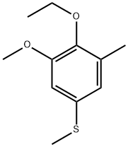 (4-ethoxy-3-methoxy-5-methylphenyl)(methyl)sulfane,2707123-62-2,结构式