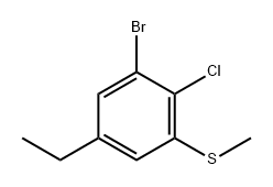 2707368-81-6 (3-溴-2-氯-5-乙基苯基)(甲基)硫烷
