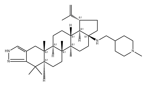 Betulinic acid derivative-1 结构式
