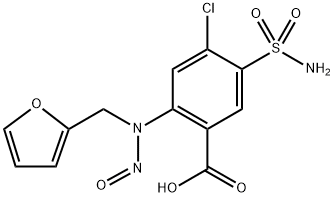 呋塞米杂质10 结构式