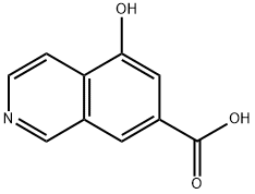 5-羟基异喹啉-7-羧酸, 2708286-57-9, 结构式