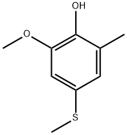 2-methoxy-6-methyl-4-(methylthio)phenol,2710025-89-9,结构式