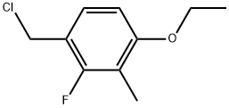 1-(Chloromethyl)-4-ethoxy-2-fluoro-3-methylbenzene|