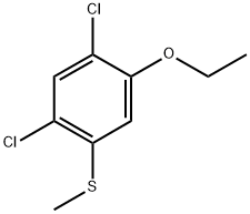 (2,4-dichloro-5-ethoxyphenyl)(methyl)sulfane,2710207-97-7,结构式