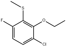 (3-Chloro-2-ethoxy-6-fluorophenyl)(methyl)sulfane|