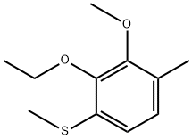 (2-ethoxy-3-methoxy-4-methylphenyl)(methyl)sulfane,2710567-08-9,结构式