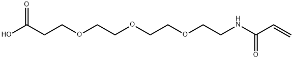 Allyl-CONH-PEG3-COOH Structure