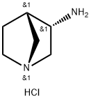 1-Azabicyclo[2.2.1]heptan-3-amine, hydrochloride (1:2), (1R,3S,4S)-rel- 结构式