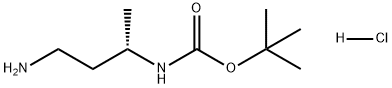 (S)-(4-氨基丁-2-基)氨基甲酸叔丁酯盐酸盐,2718120-81-9,结构式