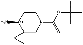 tert-butyl(S)-8-amino-5-azaspiro[2.5]octane-5-carboxylate Structure