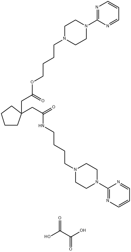 盐酸丁螺环酮EP杂质F二草酸盐, 2724510-62-5, 结构式