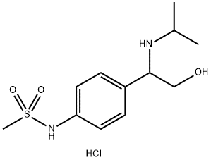 盐酸索他洛尔EP杂质D盐酸盐 结构式