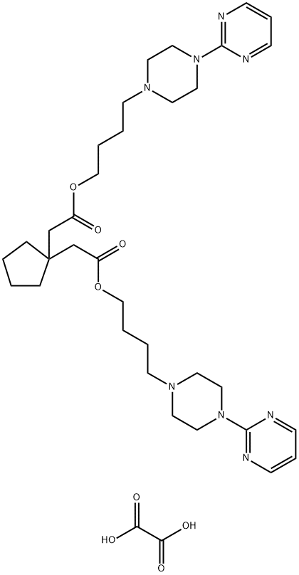 Buspirone Hydrochloride Impurity H as Dioxalate Structure