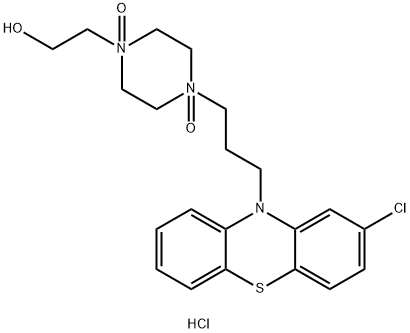 Perphenazine N1,N4-Dioxide Hydrochloride Struktur