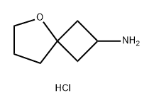 5-Oxaspiro[3.4]octan-2-amine, hydrochloride (1:1) 结构式