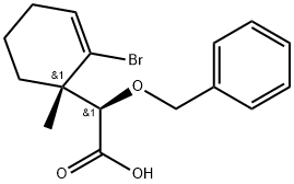 2730017-81-7 (αR,1S)-2-Bromo-1-methyl-α-(phenylmethoxy)-2-cyclohexene-1-acetic acid