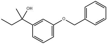 2-(3-(benzyloxy)phenyl)butan-2-ol Structure