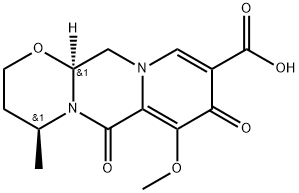 (4S,12aS)-7-Methoxy-4-methyl-6,8-dioxo-3,4,6,8,12,12a-hexahydro-2H-pyrido[1'',2'':4,5]pyrazino[2,1-b][1,3]oxazine-9-carboxylic Acid Structure