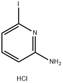 6-碘吡啶-2-胺(盐酸盐) 结构式