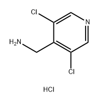 4-Pyridinemethanamine, 3,5-dichloro-, hydrochloride (1:1) Struktur