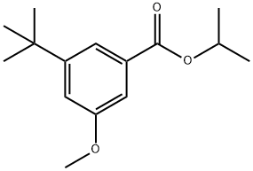 1-Methylethyl 3-(1,1-dimethylethyl)-5-methoxybenzoate Structure