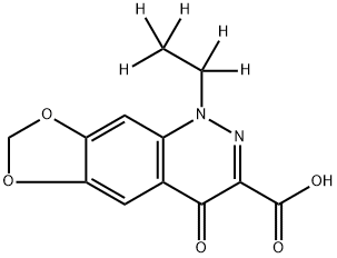 Cinoxacin-D5 Struktur