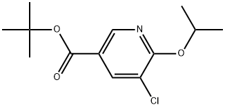 2733140-55-9 1,1-Dimethylethyl 5-chloro-6-(1-methylethoxy)-3-pyridinecarboxylate