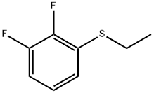 (2,3-Difluorophenyl)(ethyl)sulfane Structure