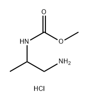 methyl (1-Aminopropan-2-yl)carbamate hydrochloride|