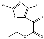 5-Thiazoleacetic acid, 2,4-dichloro-α-oxo-, ethyl ester Structure