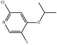 2-氯-5-碘-4-异丙氧基吡啶, 2733877-38-6, 结构式