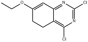 2,4-Dichloro-7-ethoxy-5,6-dihydroquinazoline Struktur