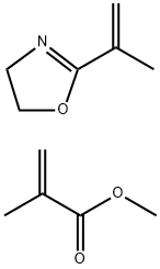 POLY(2-ISOPROPENYL-2-OXAZOLINE-CO-METHYL METHACRYLATE) Struktur