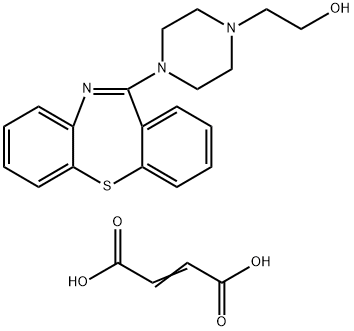 富马酸喹硫平EP杂质I富马酸盐 结构式