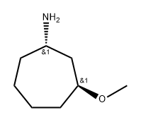 trans-3-Methoxy-cycloheptylamine Structure