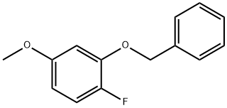 2-(Benzyloxy)-1-fluoro-4-methoxybenzene Structure