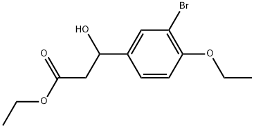 Ethyl 3-(3-bromo-4-ethoxyphenyl)-3-hydroxypropanoate|